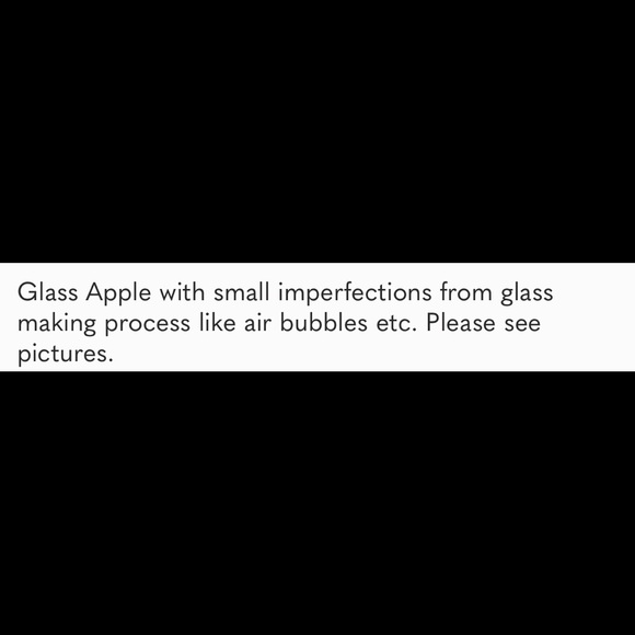 Vintage Glass Fruit Pear and Apple - Picture 9 of 9